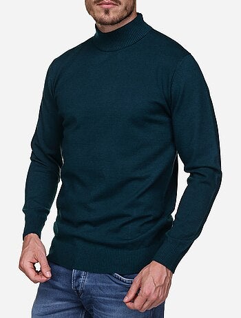 Jersey de vestir con cuello de chimenea - Yves Enzo