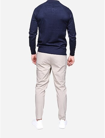 Jersey de vestir con cuello de polo - Frilivin
