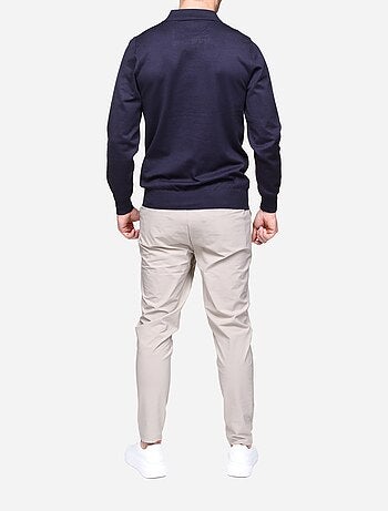 Jersey de vestir con cuello de polo - Frilivin