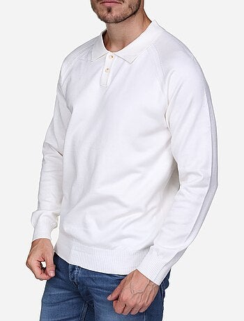 Jersey de vestir con cuello de polo - Frilivin