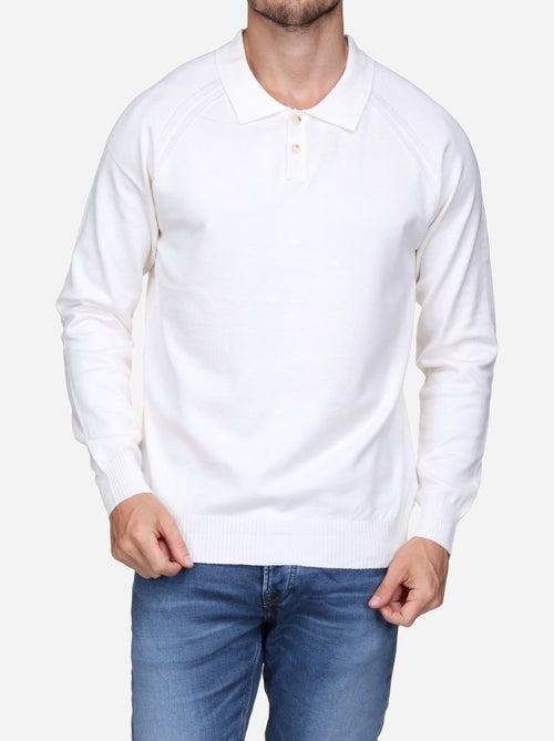 Jersey de vestir con cuello de polo - Frilivin - Kiabi