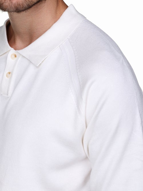 Jersey de vestir con cuello de polo - Frilivin - Kiabi