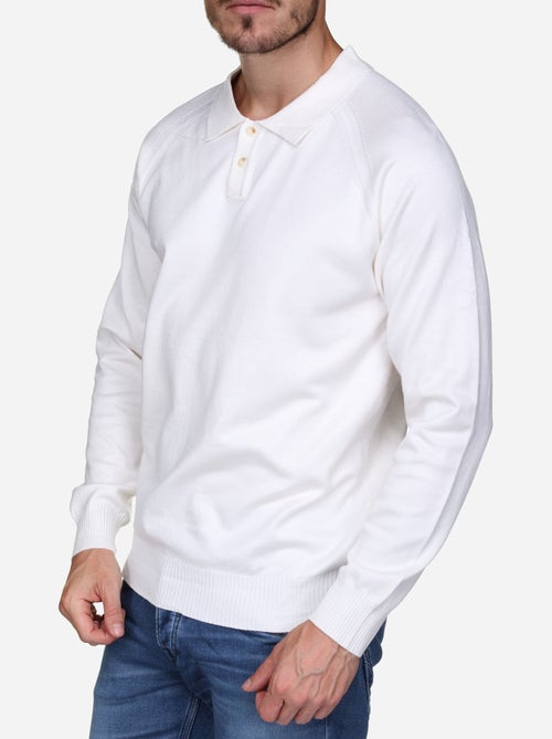 Jersey de vestir con cuello de polo - Frilivin - Kiabi