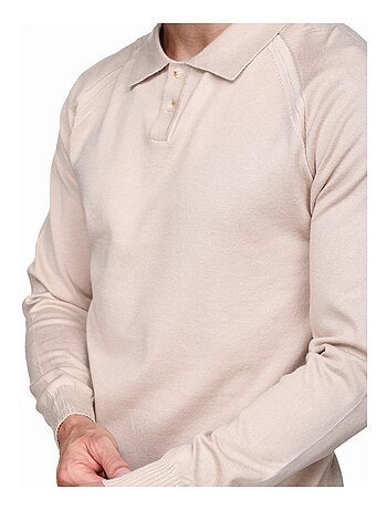 Jersey de vestir con cuello de polo - Frilivin