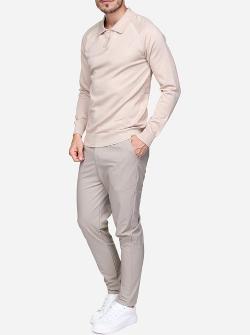 Jersey de vestir con cuello de polo - Frilivin - Kiabi
