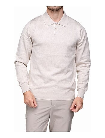 Jersey de vestir con cuello de polo - Frilivin