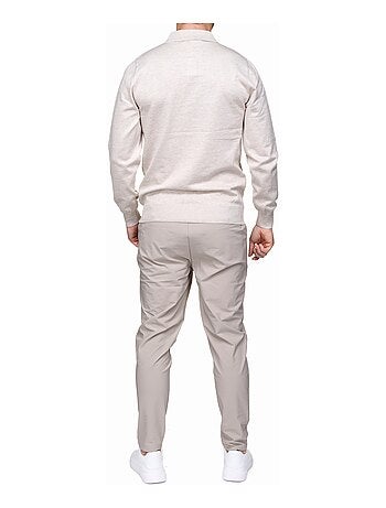 Jersey de vestir con cuello de polo - Frilivin