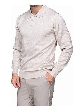 Jersey de vestir con cuello de polo - Frilivin
