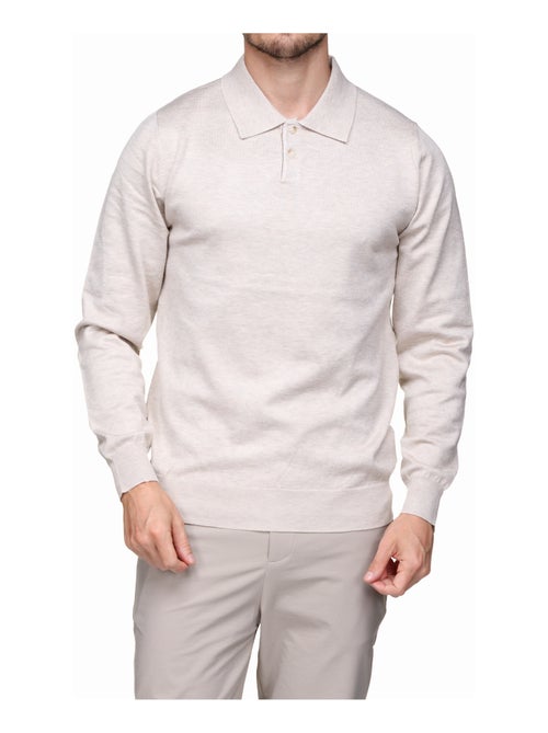 Jersey de vestir con cuello de polo - Frilivin - Kiabi
