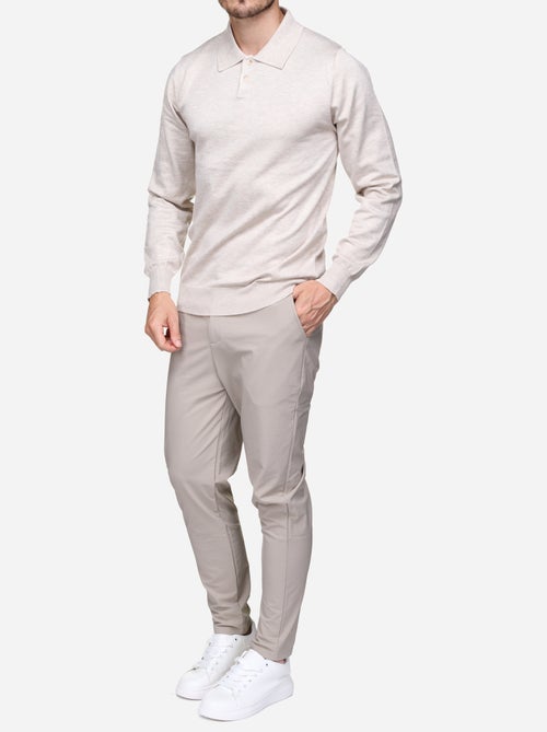 Jersey de vestir con cuello de polo - Frilivin - Kiabi