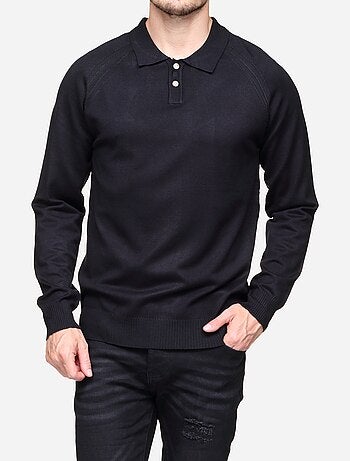 Jersey de vestir con cuello de polo - Frilivin