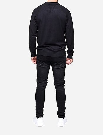 Jersey de vestir con cuello de polo - Frilivin