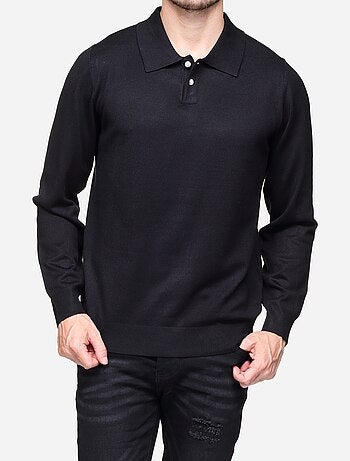 Jersey de vestir con cuello de polo - Frilivin
