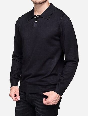 Jersey de vestir con cuello de polo - Frilivin