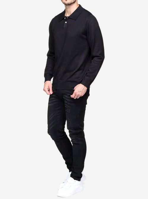 Jersey de vestir con cuello de polo - Frilivin - Kiabi