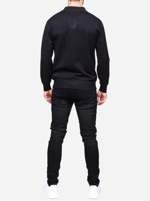 Jersey de vestir con cuello de polo - Frilivin - Kiabi