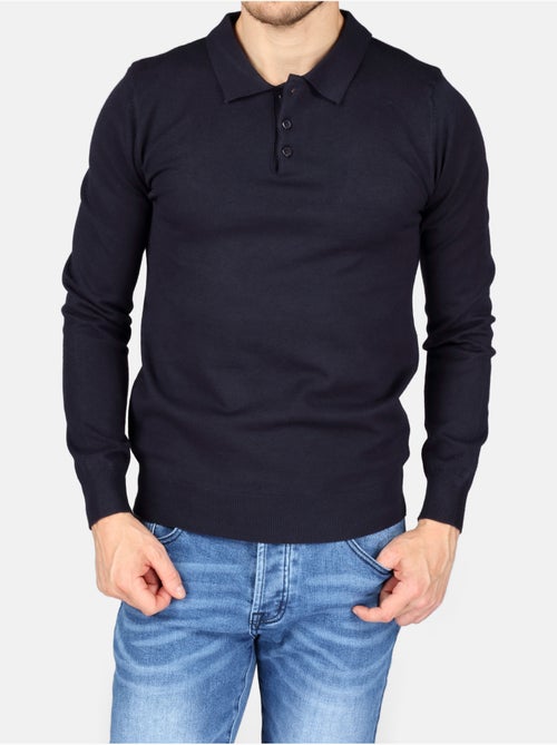 Jersey de vestir con cuello de polo - Kenzarro - Kiabi