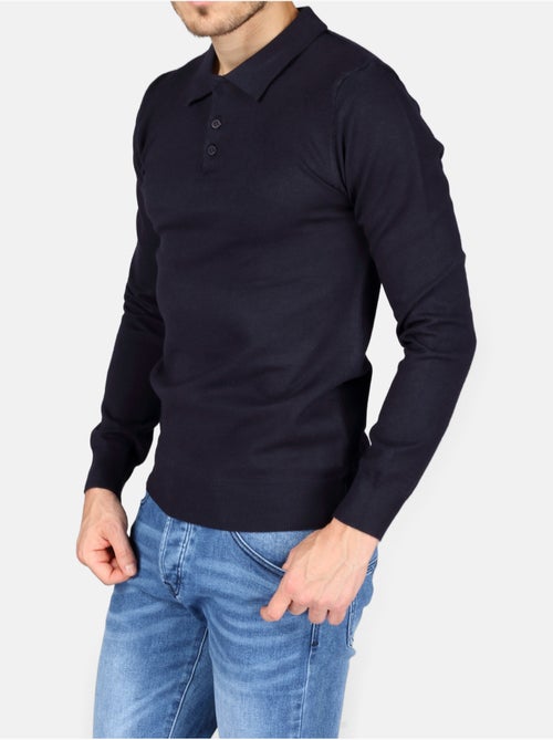 Jersey de vestir con cuello de polo - Kenzarro - Kiabi