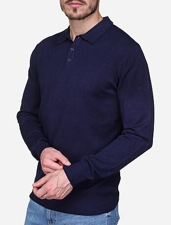 Jersey de vestir con cuello de polo - Kenzarro