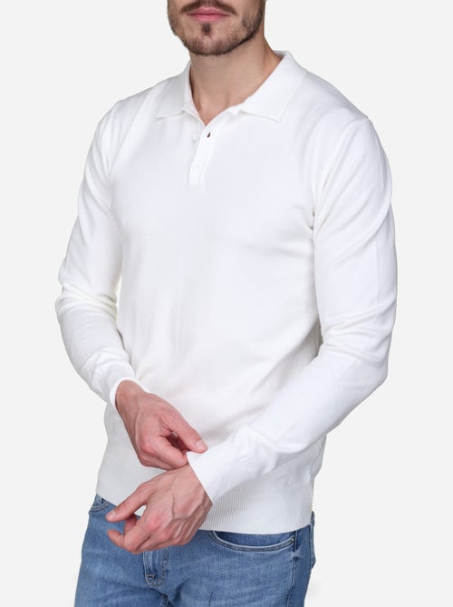 Jersey de vestir con cuello de polo - Kenzarro - Kiabi