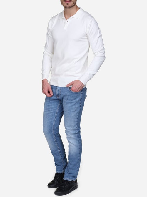 Jersey de vestir con cuello de polo - Kenzarro - Kiabi