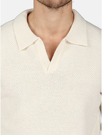Jersey de vestir con cuello de polo - Kenzarro