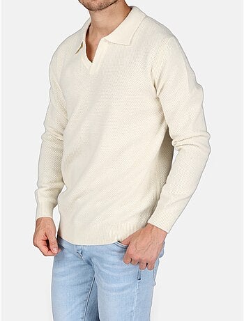 Jersey de vestir con cuello de polo - Kenzarro