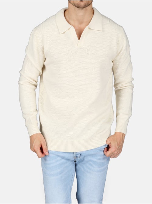 Jersey de vestir con cuello de polo - Kenzarro - Kiabi