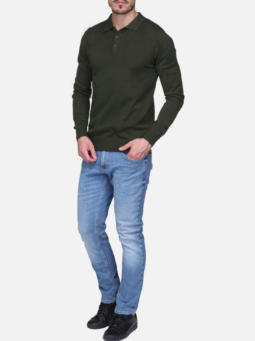 Jersey de vestir con cuello de polo - Kenzarro - Kiabi Jersey de vestir con cuello de polo - Kenzarro - Kiabi