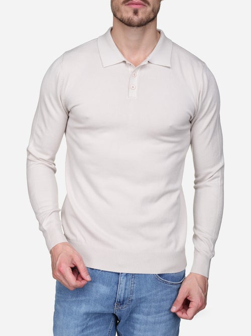 Jersey de vestir con cuello de polo - Kenzarro - Kiabi