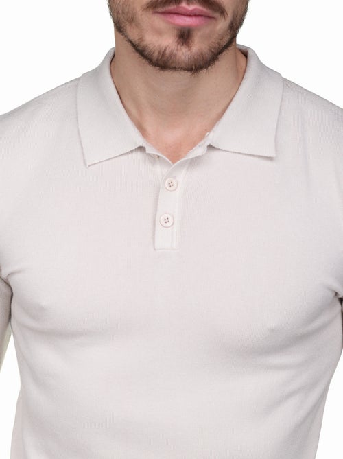 Jersey de vestir con cuello de polo - Kenzarro - Kiabi
