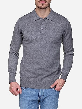 Jersey de vestir con cuello de polo - Kenzarro