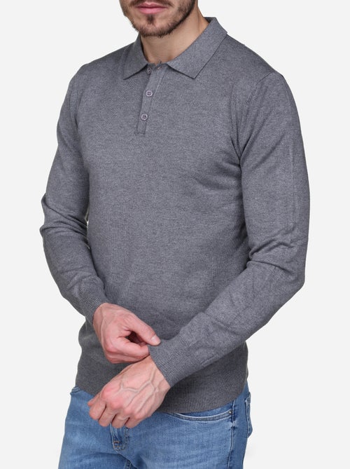 Jersey de vestir con cuello de polo - Kenzarro - Kiabi Jersey de vestir con cuello de polo - Kenzarro - Kiabi