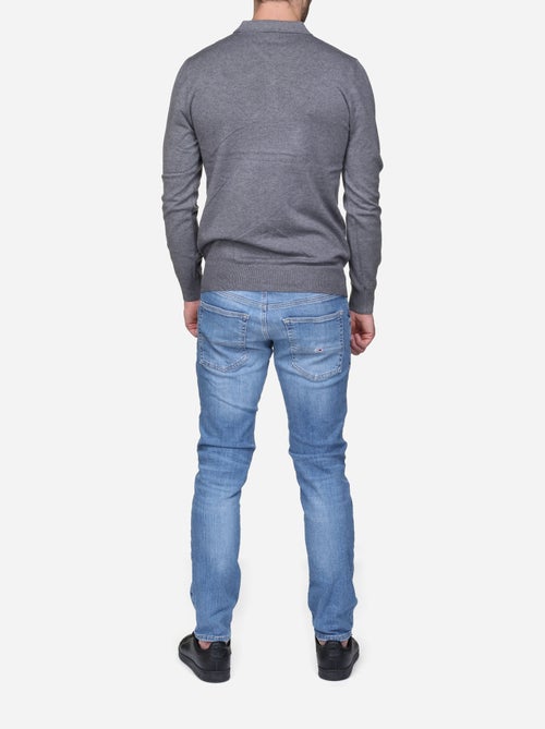 Jersey de vestir con cuello de polo - Kenzarro - Kiabi Jersey de vestir con cuello de polo - Kenzarro - Kiabi