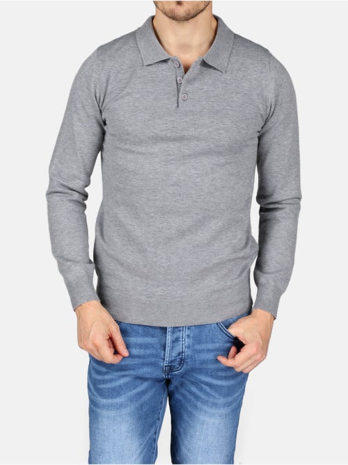 Jersey de vestir con cuello de polo - Kenzarro - Kiabi Jersey de vestir con cuello de polo - Kenzarro - Kiabi