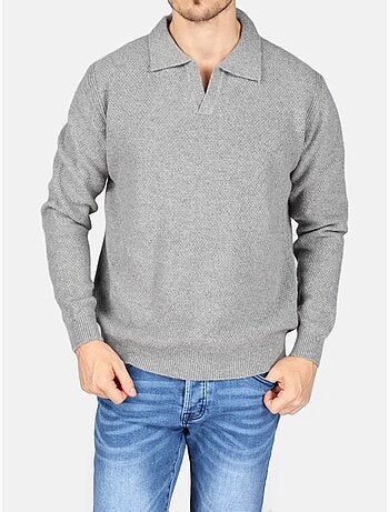 Jersey de vestir con cuello de polo - Kenzarro