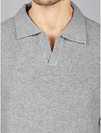 Jersey de vestir con cuello de polo - Kenzarro