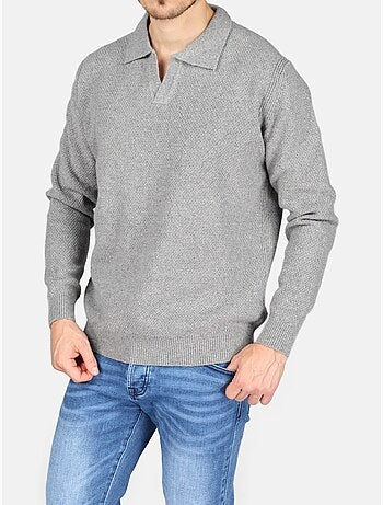 Jersey de vestir con cuello de polo - Kenzarro