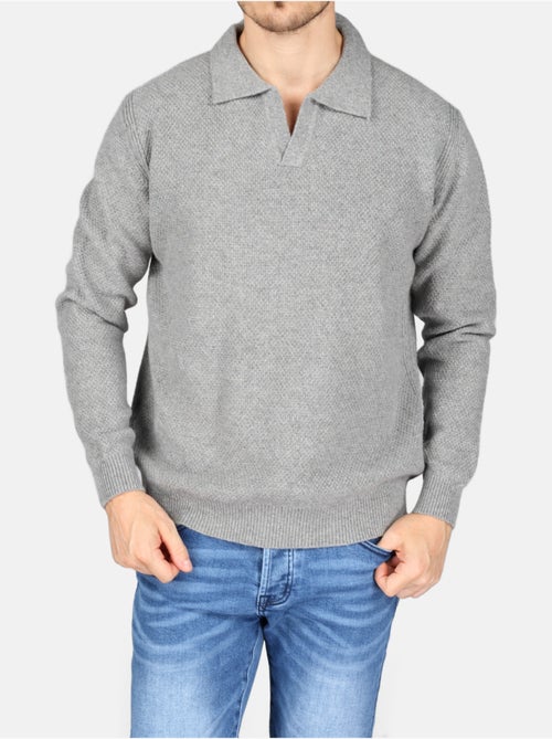 Jersey de vestir con cuello de polo - Kenzarro - Kiabi Jersey de vestir con cuello de polo - Kenzarro - Kiabi