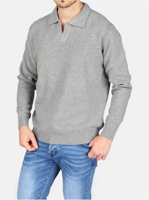 Jersey de vestir con cuello de polo - Kenzarro - Kiabi Jersey de vestir con cuello de polo - Kenzarro - Kiabi