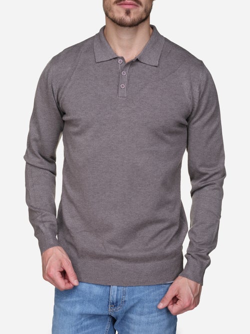 Jersey de vestir con cuello de polo - Kenzarro - Kiabi Jersey de vestir con cuello de polo - Kenzarro - Kiabi