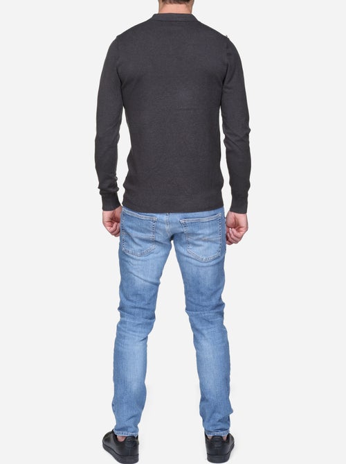 Jersey de vestir con cuello de polo - Kenzarro - Kiabi Jersey de vestir con cuello de polo - Kenzarro - Kiabi