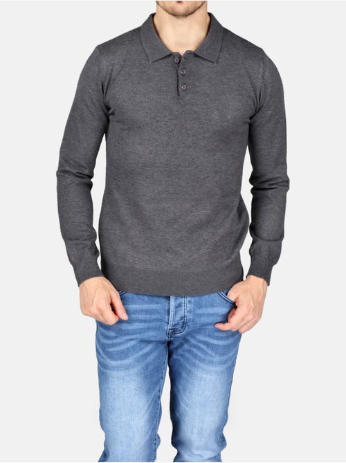 Jersey de vestir con cuello de polo - Kenzarro - Kiabi Jersey de vestir con cuello de polo - Kenzarro - Kiabi