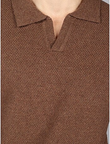 Jersey de vestir con cuello de polo - Kenzarro