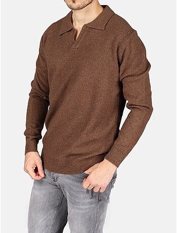 Jersey de vestir con cuello de polo - Kenzarro