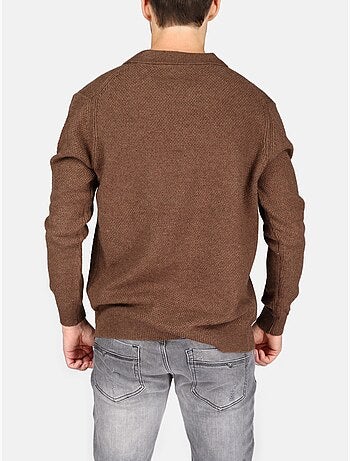 Jersey de vestir con cuello de polo - Kenzarro