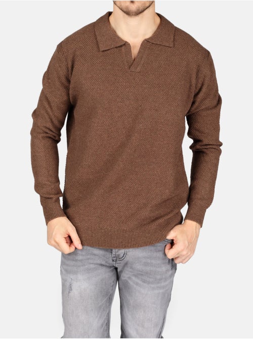 Jersey de vestir con cuello de polo - Kenzarro - Kiabi