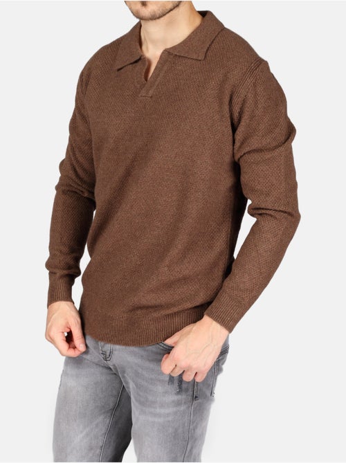 Jersey de vestir con cuello de polo - Kenzarro - Kiabi