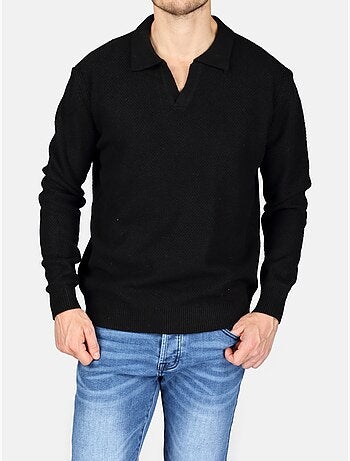 Jersey de vestir con cuello de polo - Kenzarro