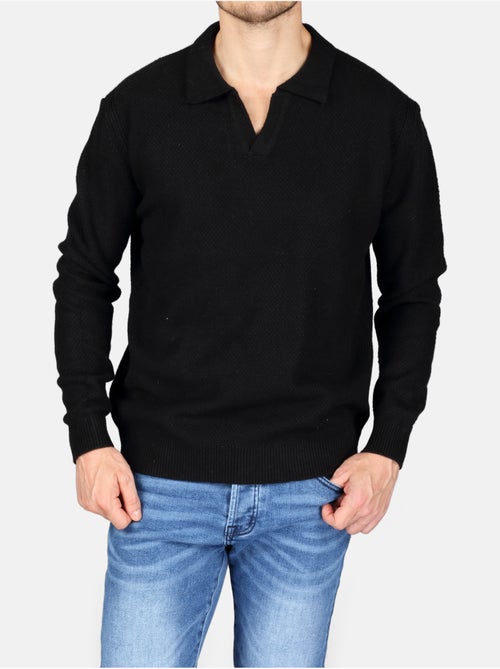 Jersey de vestir con cuello de polo - Kenzarro - Kiabi